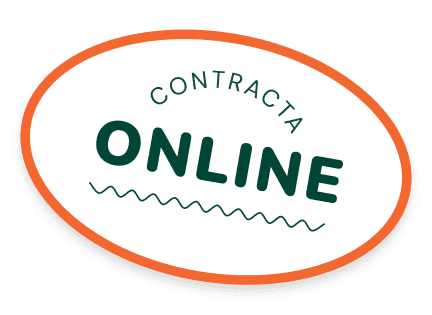 Contracta online sticker